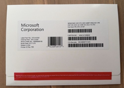 Microsoft windows server 2025 - microsoft,